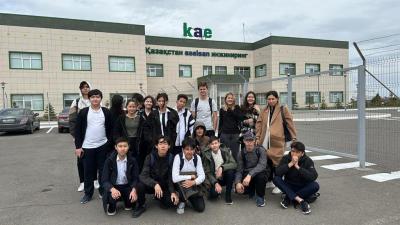 Excursion for schoolchildren to LLP "Kazakhstan Aselsan Engineering"